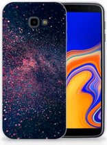 Geschikt voor Samsung Galaxy J4 Plus (2018) TPU Siliconen Hoesje Design Stars