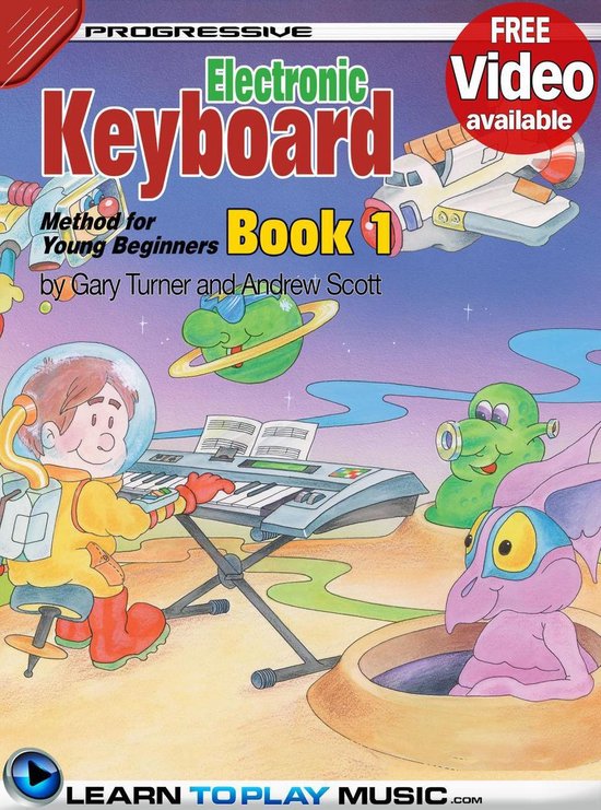 Electronic Keyboard Lessons for Kids Book 1 (ebook
