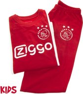 Ajax pyjama kinderen - rood/wit - maat 140
