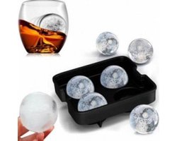 Siliconen Ijsklontjes Ijsballen Vorm - Ijsbal Maker Met Deksel - Whiskey Ice Cube Ballen Siliconen Ijsklontjes Ijsballen Vorm - Ijsbal Maker Met Deksel - Whiskey Ice Cube Ballen