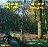 Von Weber Debussy Benjamin Poulenc