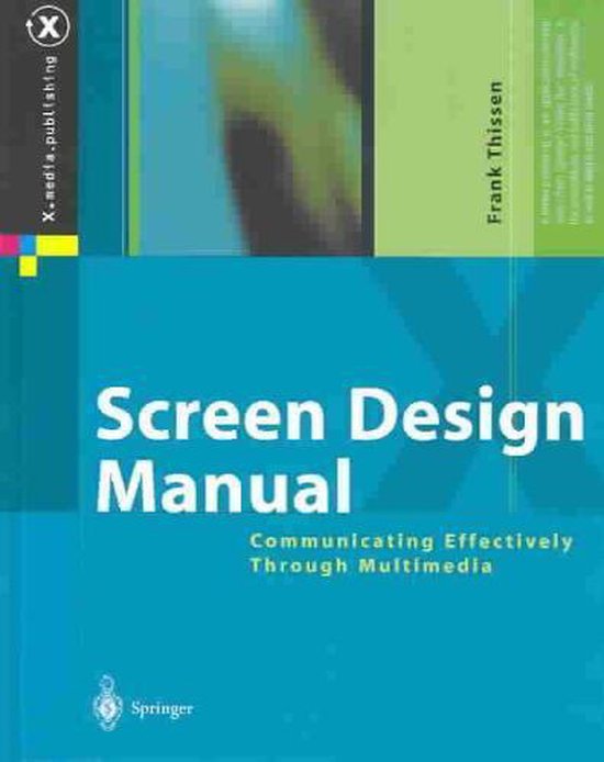 Screen Design Manual - cover