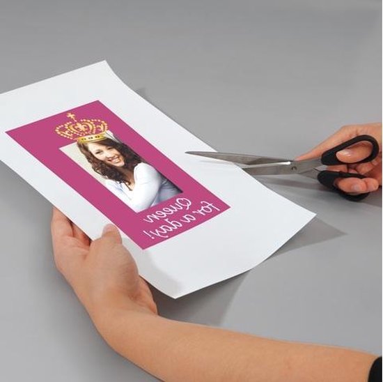 Papier transfert Sigel - Feuille jet d'encre - A4 - Vierge - 6 pièces de textile léger + 6 gratuites