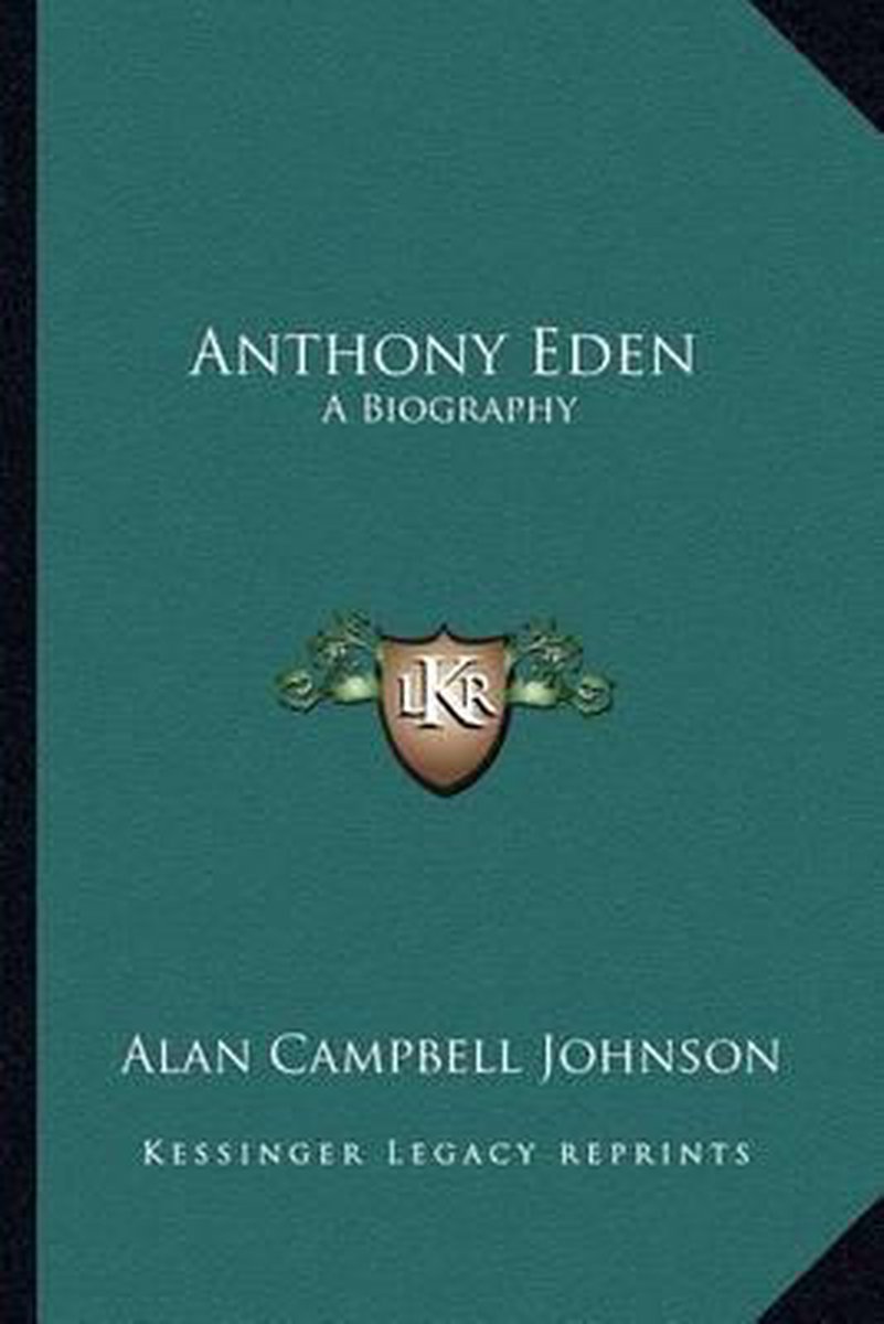 Anthony Eden van Alan Campbell Johnson