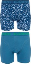 Björn Borg - 2-pack Boxershorts Monaco Blauw / Print - XL