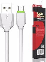 LDNIO LS04 Gecertificeerde kabel 1 Meter Micro USB  High Speed Laadsnoer Oplaadkabel voor Samsung Galaxy Tab 3 4 A E Lite S S2 Pro 7.0 8.0 8.4 9.6 9.7 10.1 Inch