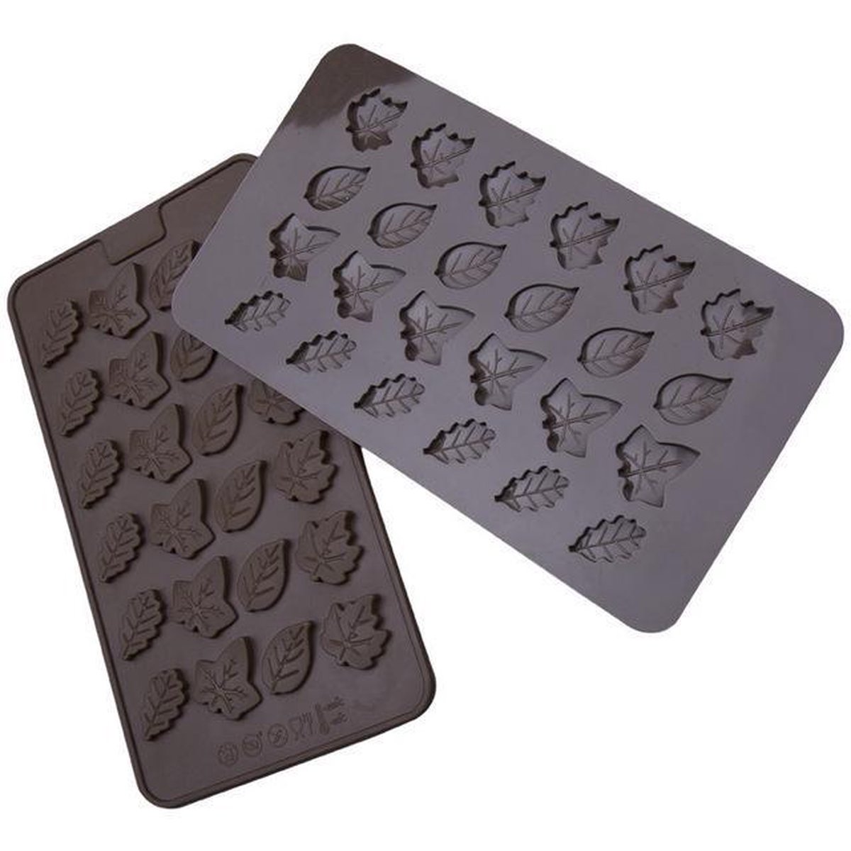 Kerst blaadjes vorm - kerst hulst blaadjes - chocolade vorm - kerstmis