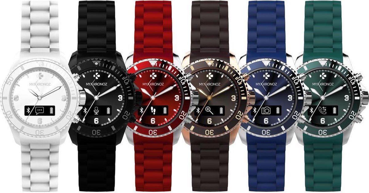 MyKronoz Smartwatch ZeClock rood bol
