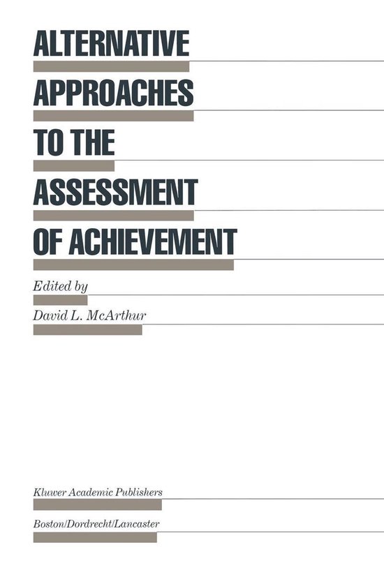 Education (R0) - Alternative Approaches to the Assessment of ... - cover