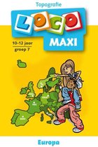 Loco Maxi - Boekje - Topografie Europa - 11/12 Jaar - Groep 7