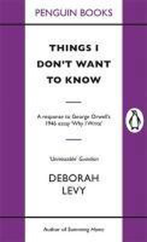 Things I Don't Want to Know - cover