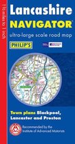 Philip's Navigator Road Map Lancashire