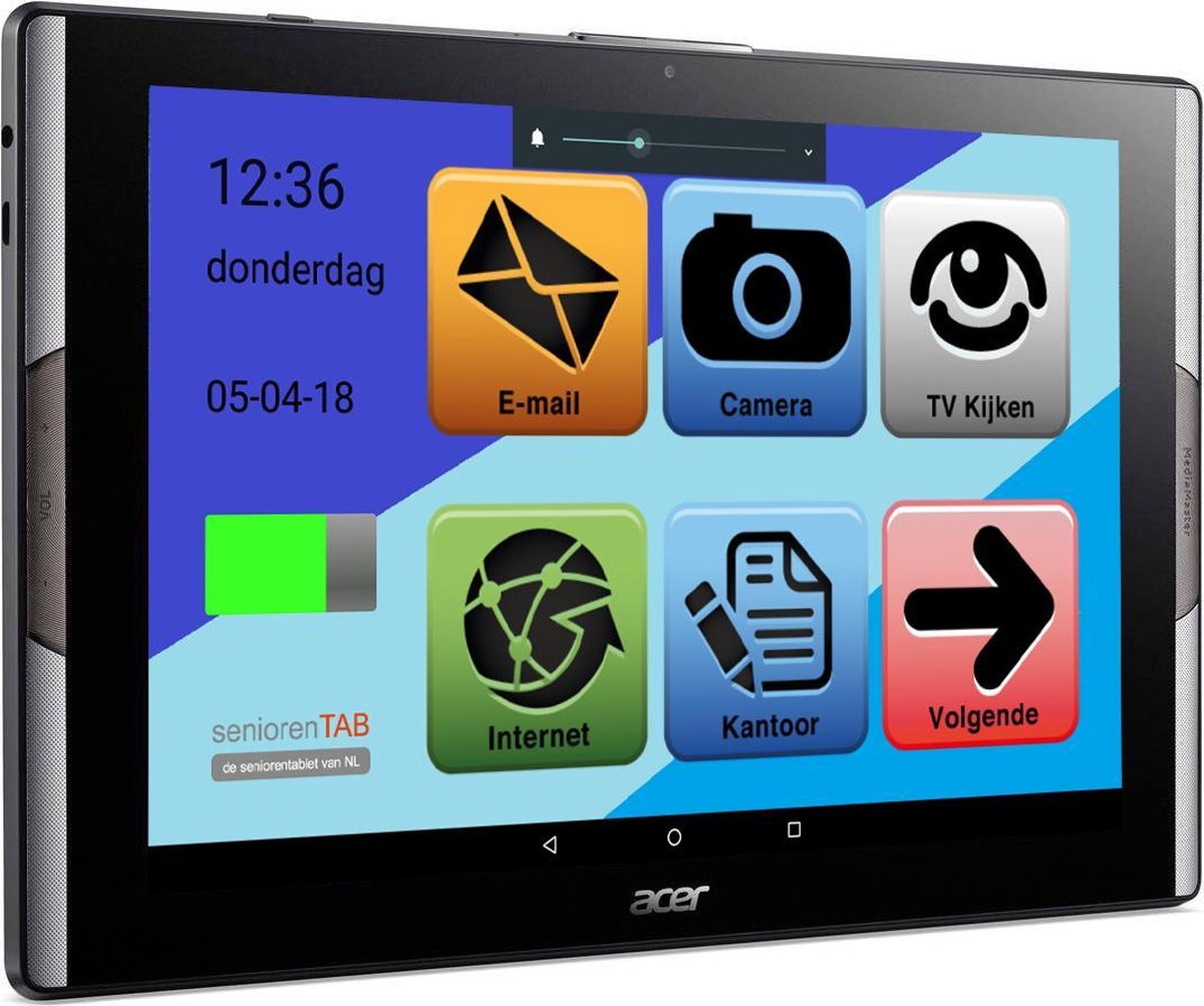 Acer Senioren tablet voor ouderen (Full HD) Belgie