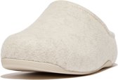 FitFlop Shuv Cushy Vilten Clogs Pantoffels/Sloffen WIT - Maat 37