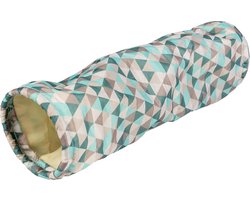 Duvoplus - Speelgoed Voor Dieren - Knaagdier - Crackle Speeltunnel 25x6,5x6,5cm Meerkleurig - 1st