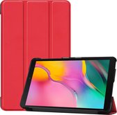 Cazy Smart Tri-Fold Case voor Samsung Galaxy Tab A 8.0 2019 - rood
