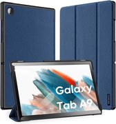 Dux Ducis Domo Tablet Hoes geschikt voor de Samsung Galaxy Tab A9 - Tri-Fold Book Case - Blauw