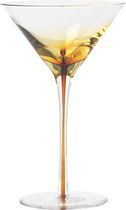 Broste Copenhagen Amber Martini verres lot de 4 20 CL ​​​​- dans un coffret cadeau