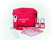 Lockout service monteur set - Lock out kit - LOTOTO kit - Loto kit - 2x hangslot - 2x slotvermeerderaar - 4x veiligheid tags - 4x tyraps - LOTOTO - Lock out tag out - Loto - Lock out - Tag out