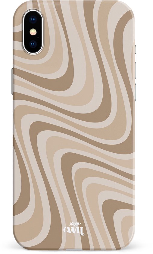 Iced Latte - Coque iPhone X/ XS - Siliconen - Double Couche - Housse - Coque  - Coque... | bol