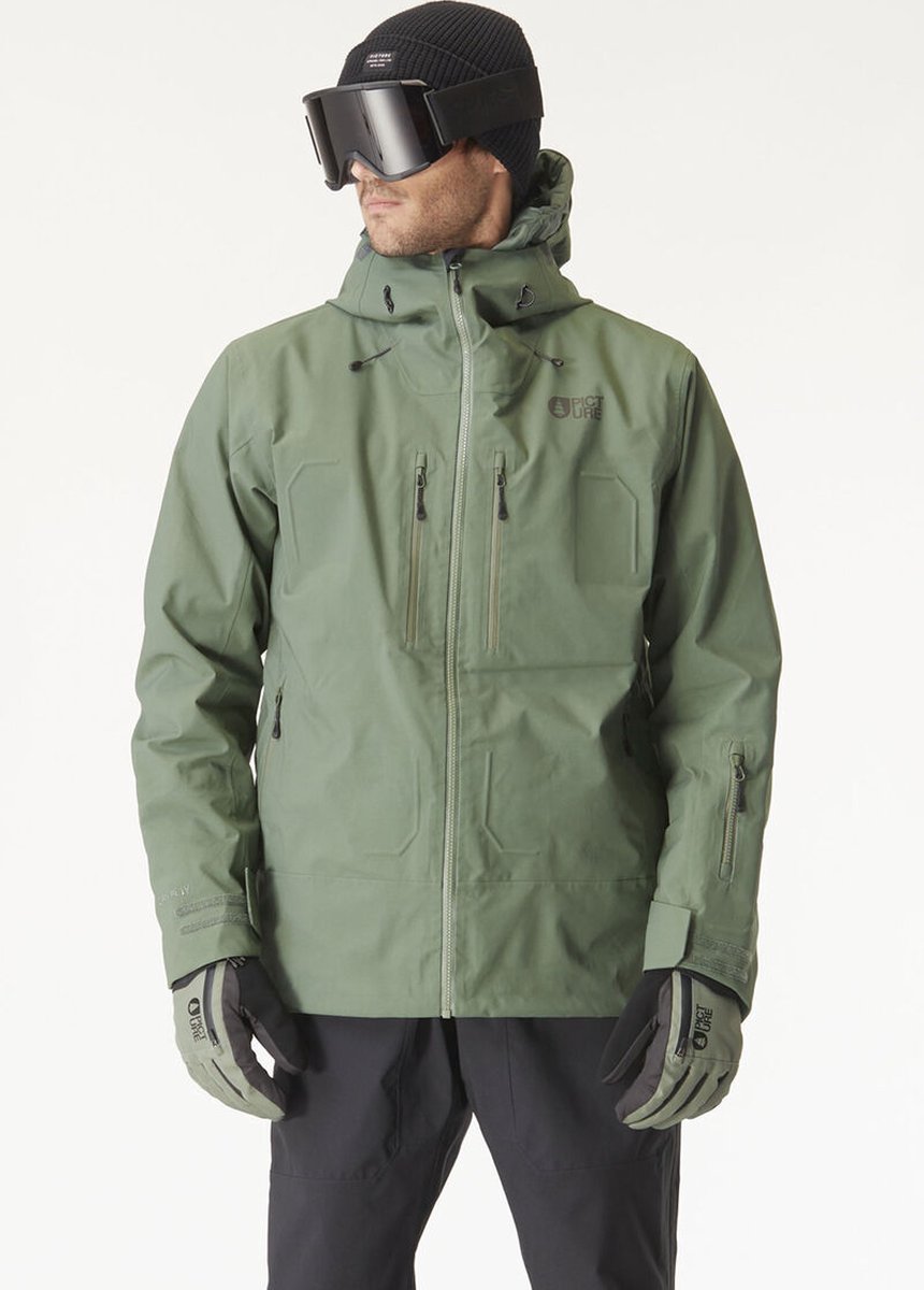 Picture Welcome heren snowboardjas laurel wreath Groen