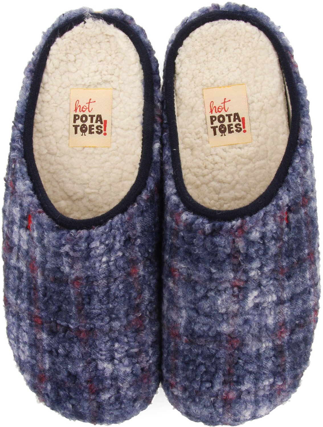 Hot Potatoes Pantoffels Ramsau 70103_06 Blauw-43