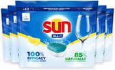Sun All-in One - Tablettes pour lave-vaisselle - Citron - Pack économique 5 x 40 tablettes