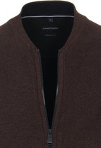 Casa Moda - Zip Vest Bruin - Heren - Maat 3XL - Regular-fit
