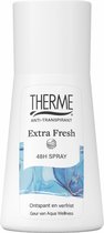 3x Therme Anti-Transpirant Extra Fresh Spray 75 ml