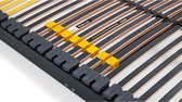 Beter Bed Bossflex 600 Lattenbodem 90 x 200 cm - Bedbodem - Vlak - Max. 120kg - Antraciet/Geel