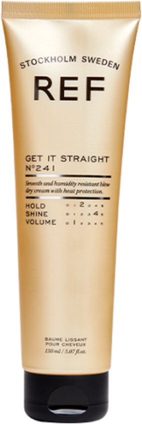 REF Stockholm - Get It Straight - 150ml - Glad haar - Anti Frizz - Smooth - Stylingsproduct