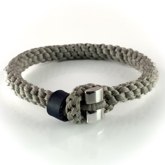 Brahman - Viper - Lichtgrijs - Heren armband - 19cm