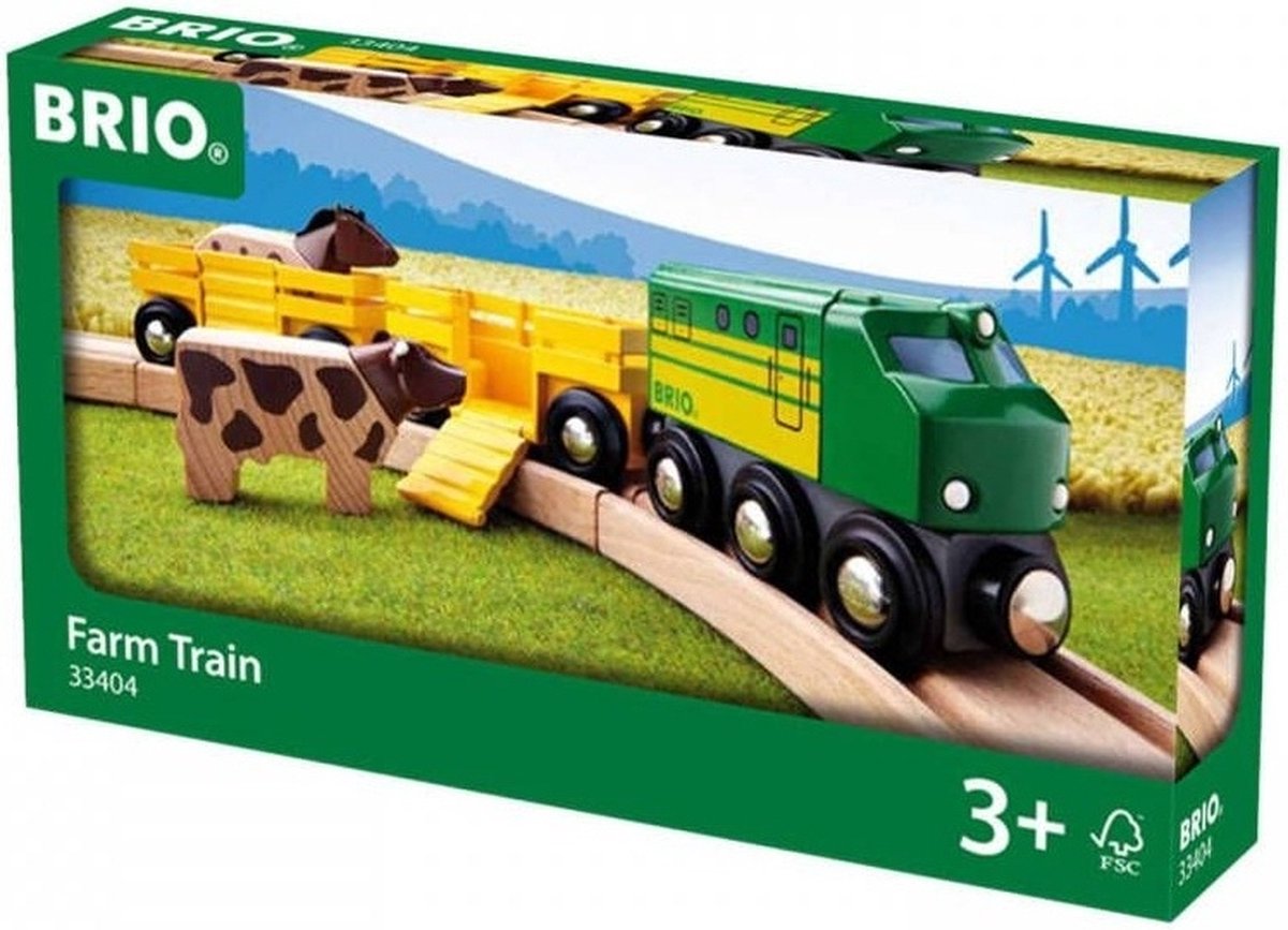 BRIO Trein met boerderijdieren - 33404 — afbeelding 3