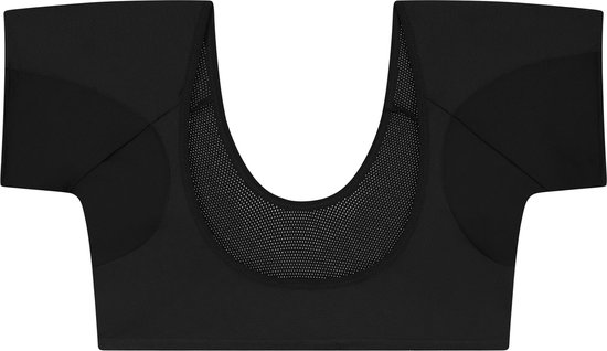 ConfidenceForAll® College Top - Dames Anti Zweet Topje met pads - Maat 42 XL - Zwart