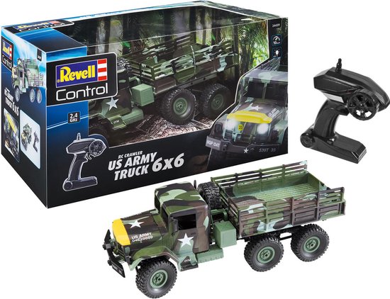 Foto: 1 16 revell 24439 rc crawler us army truck rc model kant en klaar