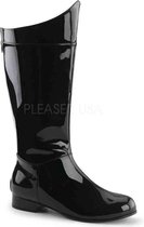 Pleaser Laarzen -S- HERO-100 US 8 Zwart