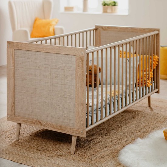 Finori - Babybed Bilal 140x70 - 70x140 - Bruin
