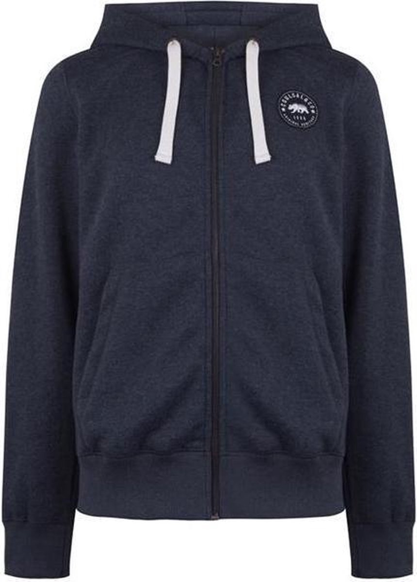SoulCal - Sweater met Rits en Capuchon - Vest - Heren - Indigo Blauw - XL
