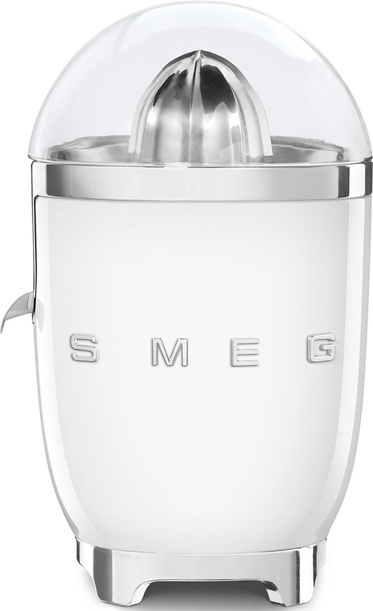 SMEG CJF11WHEU - Citruspers - Wit - Handmatige druk - 70W