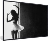 Fotolijst incl. Poster - Shadow Dance - 90x60 cm - Posterlijst