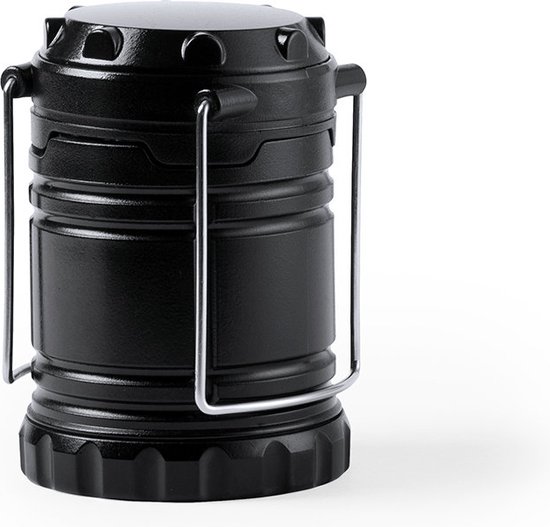 Inklapbare kampeerlamp - LED verlichting - Campinglamp - Tentlamp - Tentverlichting - Zwart van Merkloos — afbeelding 2