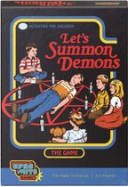 Let's Summon Demons | Kaartspel | Steven Rhodes Games Vol. 1 | Kaart en dobbelspel Met Retro Illustraties van Steven Rhodes | Engelstalige Versie | Cryptozoic Entertainment | Dynomite Games