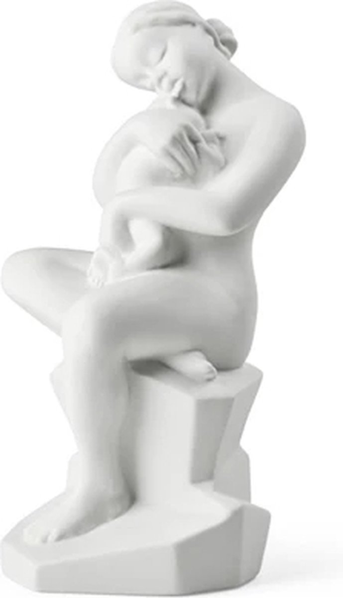 Kähler Moments of Being beeld H23cm Beginnings porselein wit