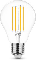 Modee Lighting - LED Filament lamp dimbaar - E27 A60 8W - vervangt 75W - 2700K warm wit licht