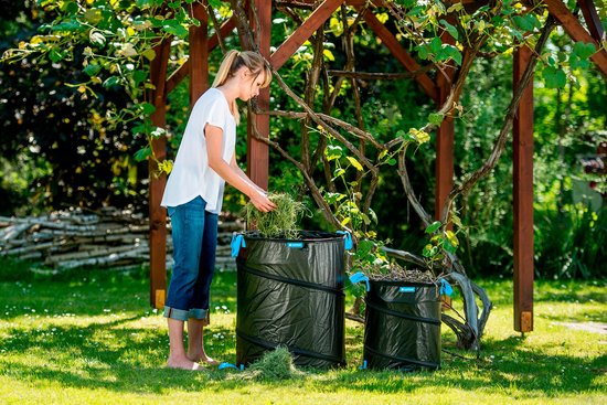 Cellfast Tuinafvalzak 56 L. - Pop-Up - Waterdicht - Scheurbestendig - Bladerenzak - Graszak van Cellfast — afbeelding 5