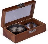 Authentic Models - Zakkompas - Kompas - Kompassen - Vintage Kompas - Darwin's Gift Box - Brons