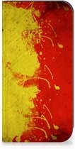 Smartphone Hoesje Geschikt voor iPhone 15 Pro Max Portemonnee hoesje Belgische Vlag