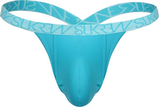 Sukrew Bubble String Scuba Blauw - Maat XL - Herenstring - String voor mannen