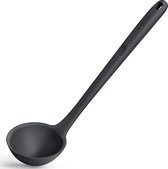Cuillère à Spaetzle avec spatule en plastique noir SCODEL
