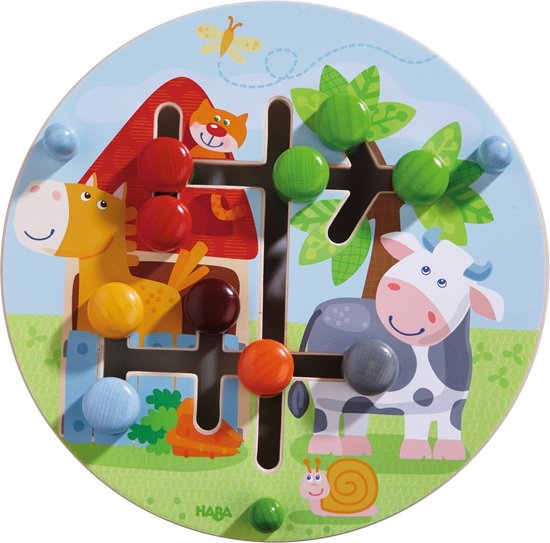 Haba - Motoriekbord Boerderijwereld van HABA. — afbeelding 4